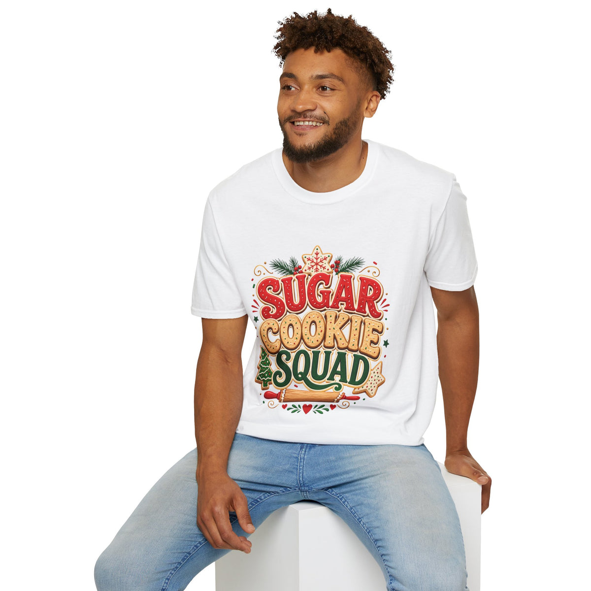 Sugar Cookie Squad T-Shirt — Festive Holiday Baking Graphic Tee