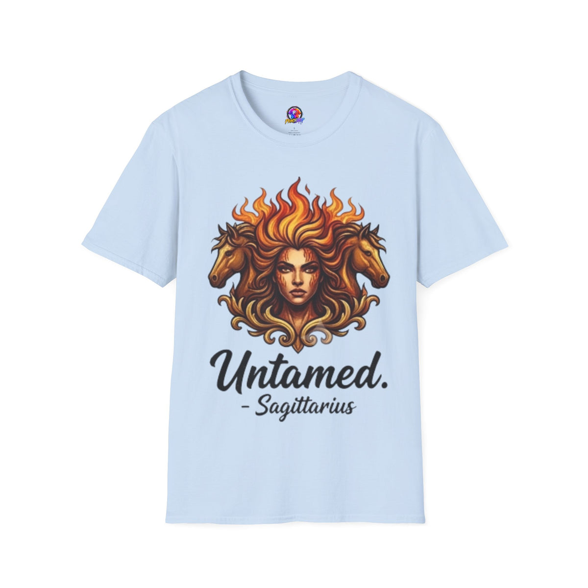 Sagittarius 'Untamed' Zodiac T-Shirt — Fiery Archer Astrology Tee