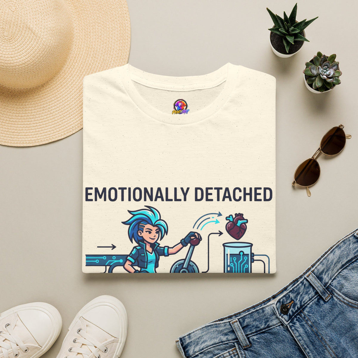 Emotionally Detached, Intellectually Invested T-Shirt