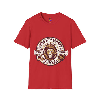 Leo Zodiac T-Shirt — Confidence & Charisma Lion Horoscope Tee