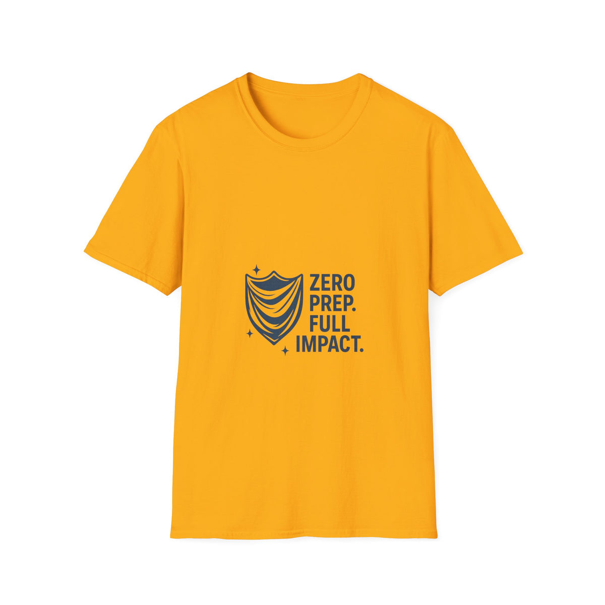 Zero Prep Full Impact Motivational Workout Graphic Tee - Trending Now - October 2026