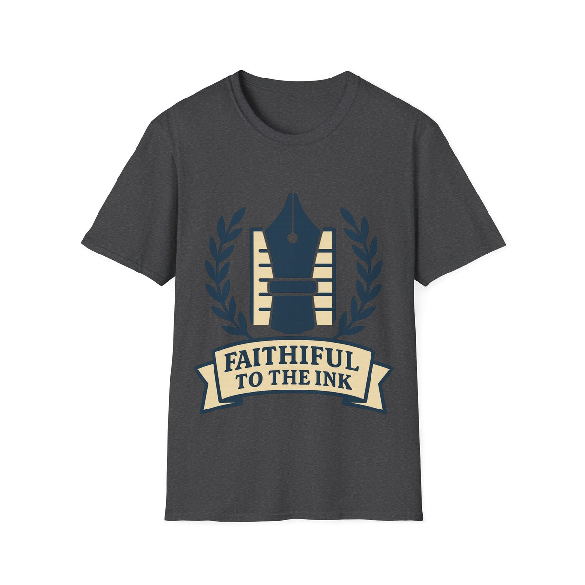 "Faithful To The Ink" Vintage Fountain Pen Tee | Retro Author Writer T-Shirt - Trending Now - September 2026