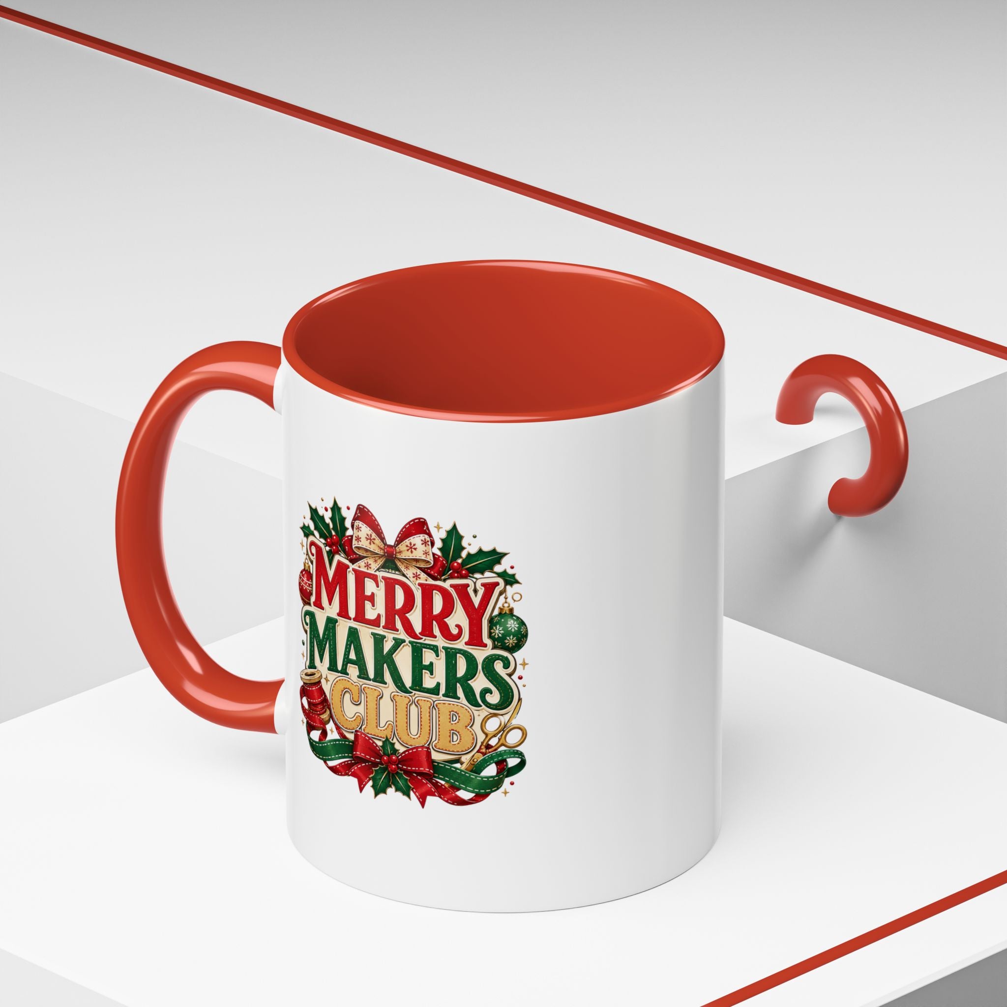 Accent Coffee Mug Merry Makers Club
