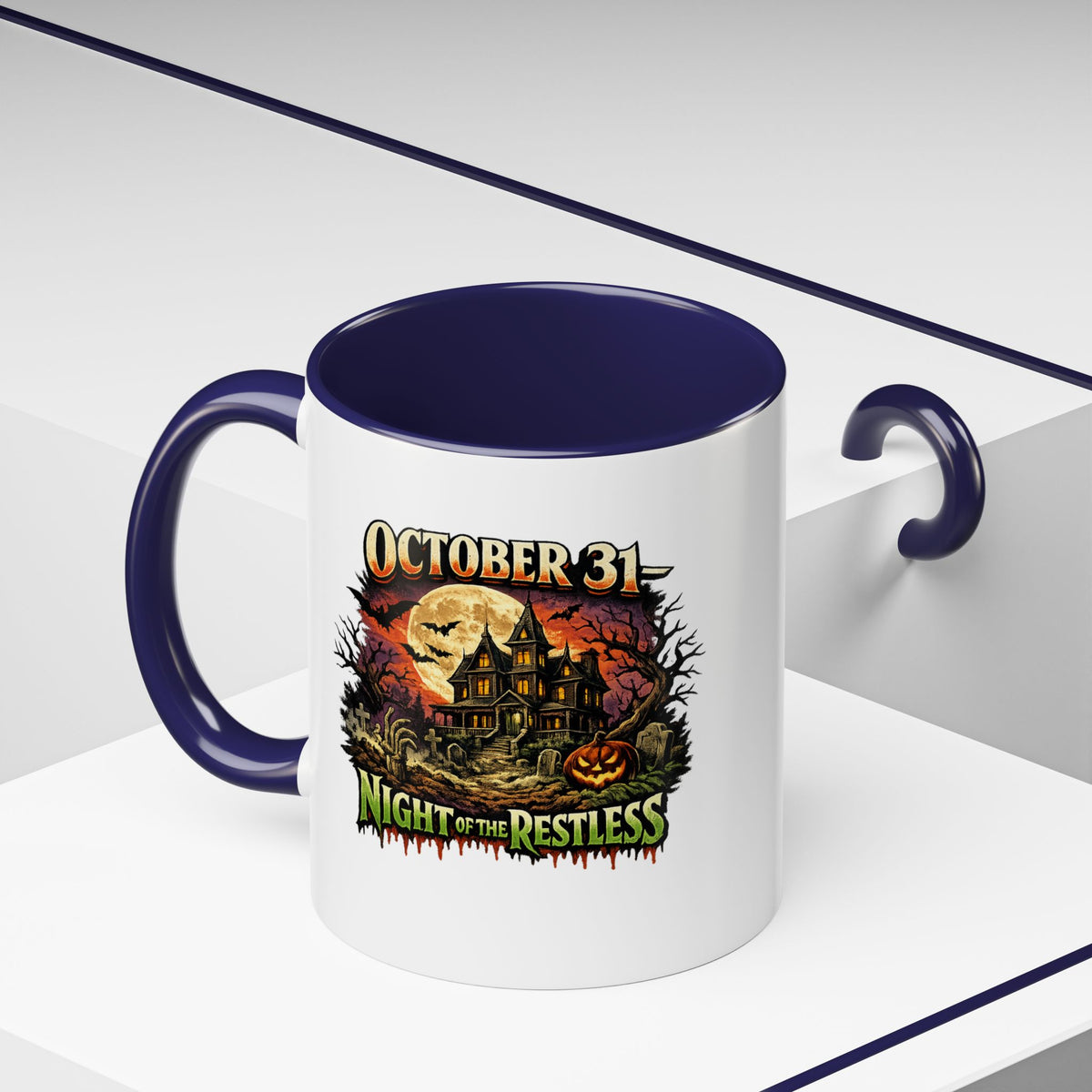 Halloween  October 31 Accent Coffee Mug