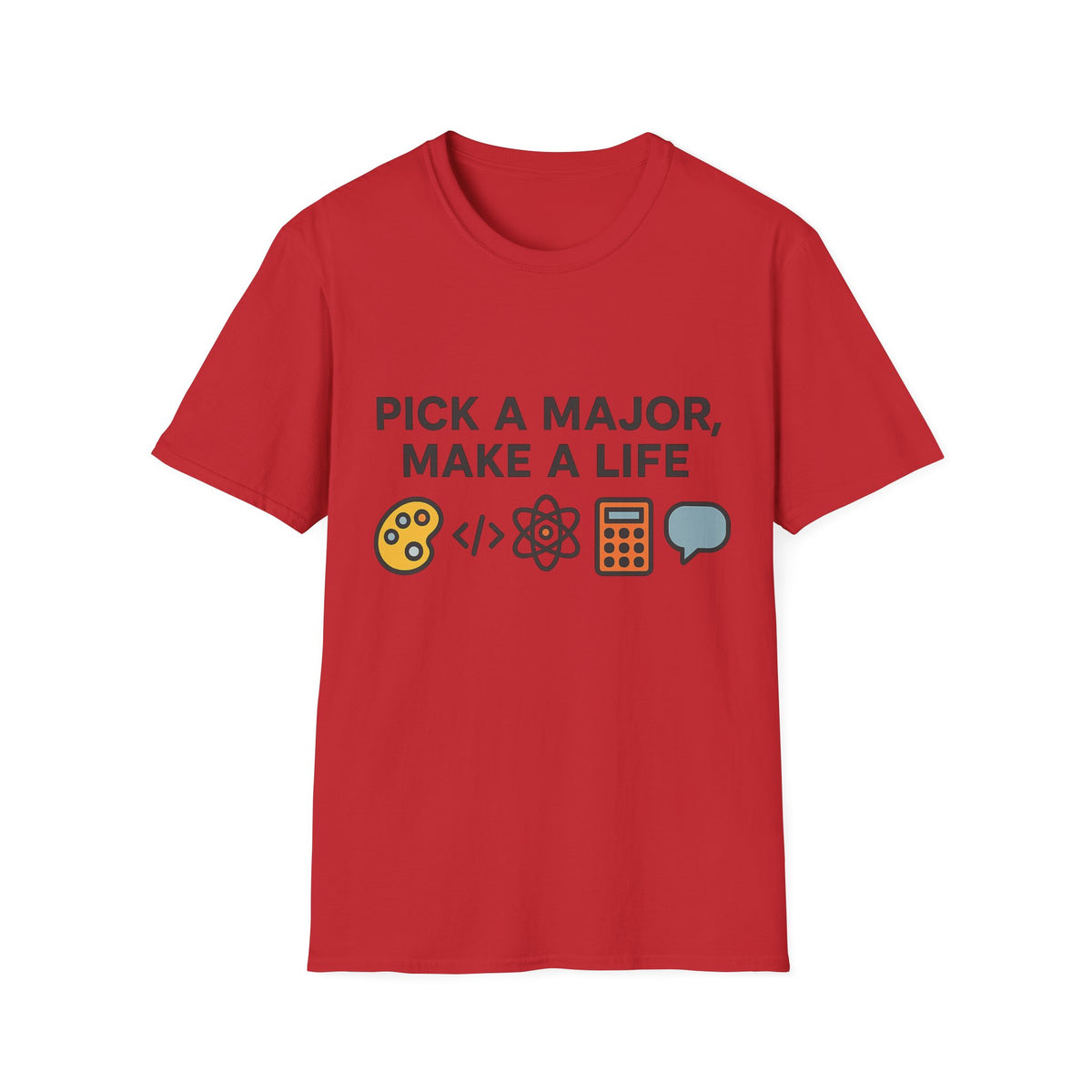 Pick a Major T-Shirt — Funny College Major Emoji Tee - Trending Now - August 2026