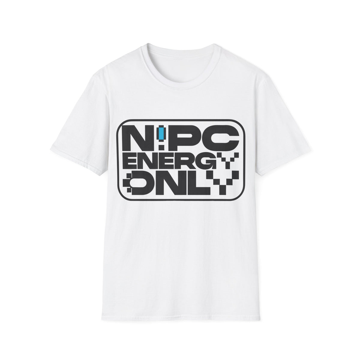 Energy-Only NPC T-Shirt — Retro Gamer Tech Logo Tee - Trending Now - August 2026