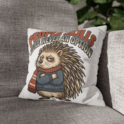 People Skills Were Never an Option Funny  Decorative Pillowcase
