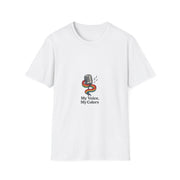 My Voice, My Colors T-Shirt — Pride Microphone Design - Trending Now - October 2026
