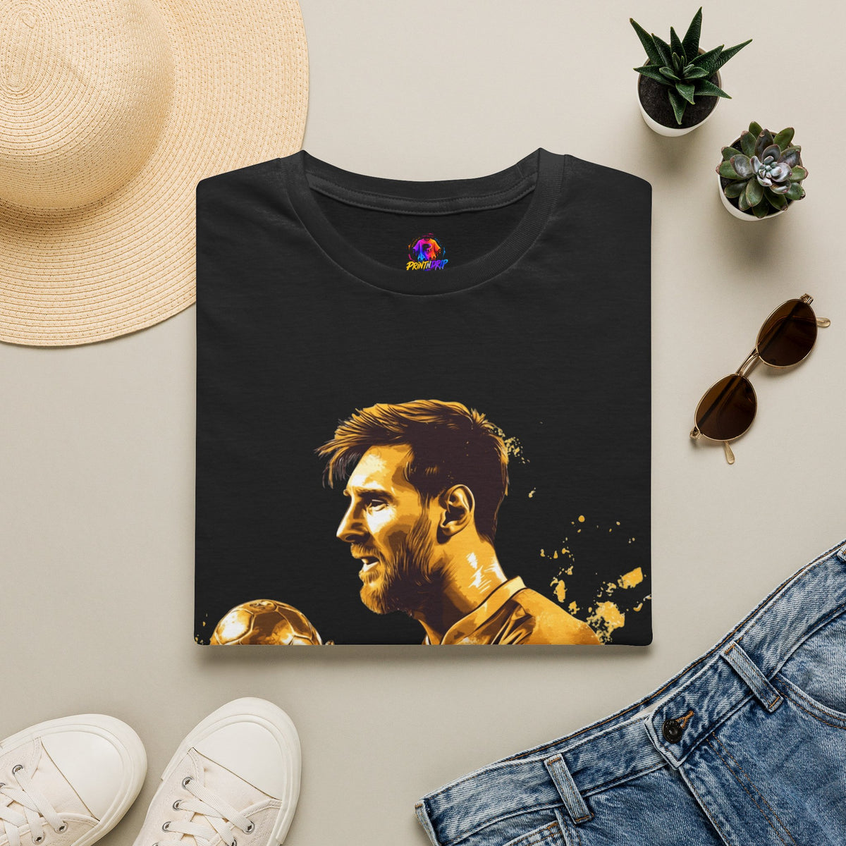 Minimal White T-Shirt — Classic Crewneck Tee