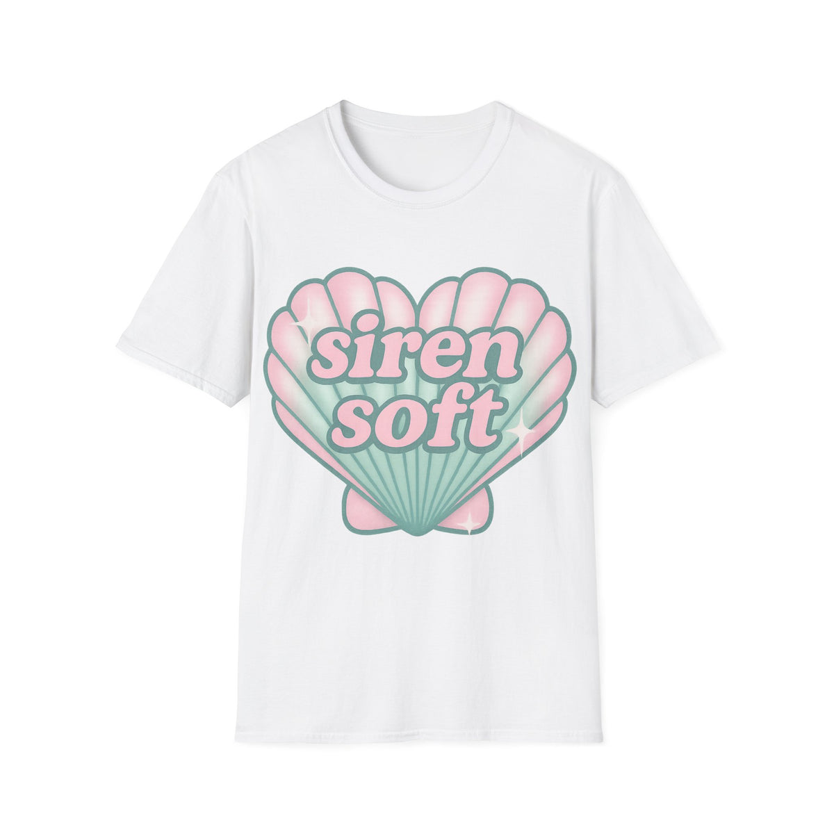 Siren Soft Shell Tee — Cute Pastel Shell Graphic T-Shirt - Trending Now - September 2026
