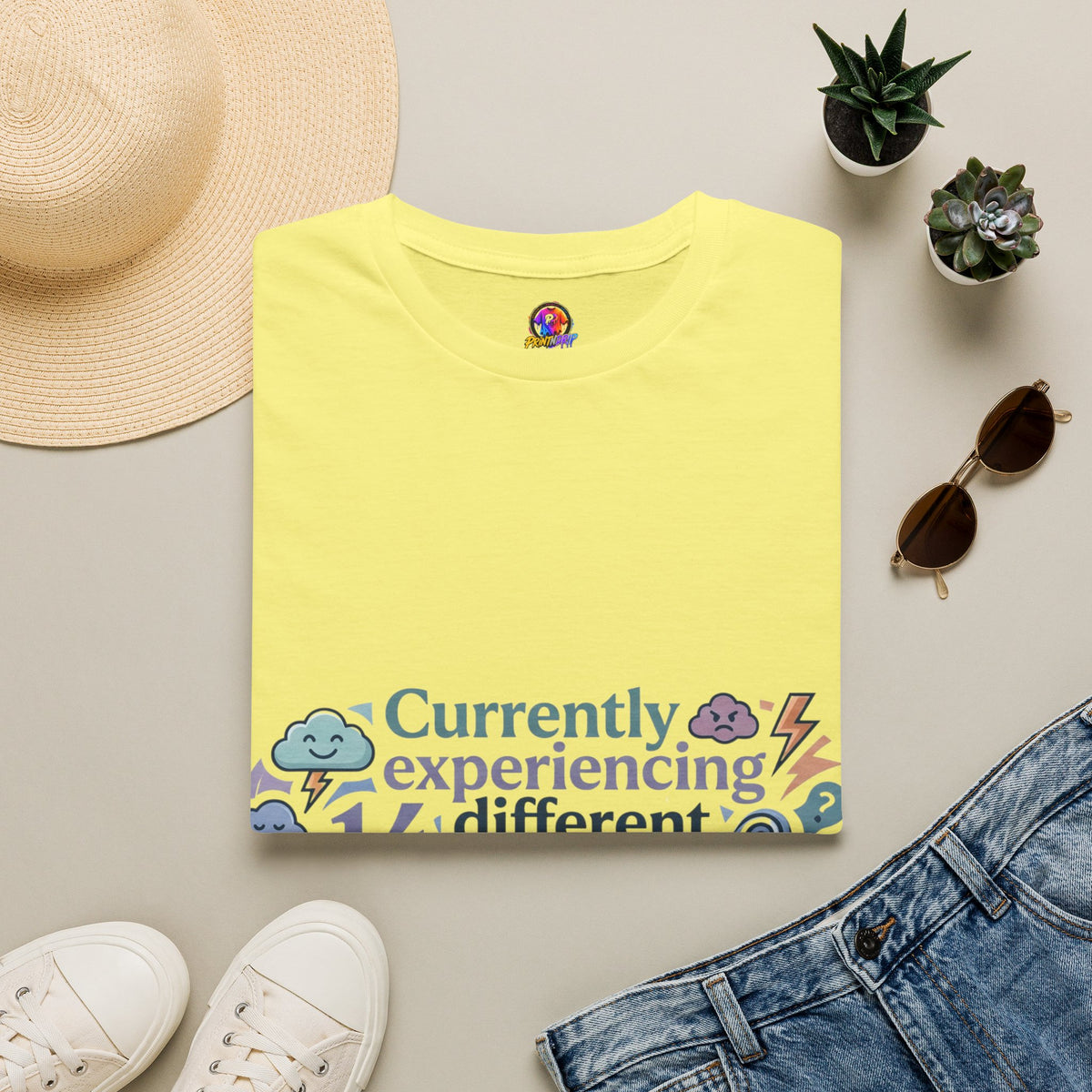 Currently Experiencing 14 Different Moods Simultaneously T-Shirt