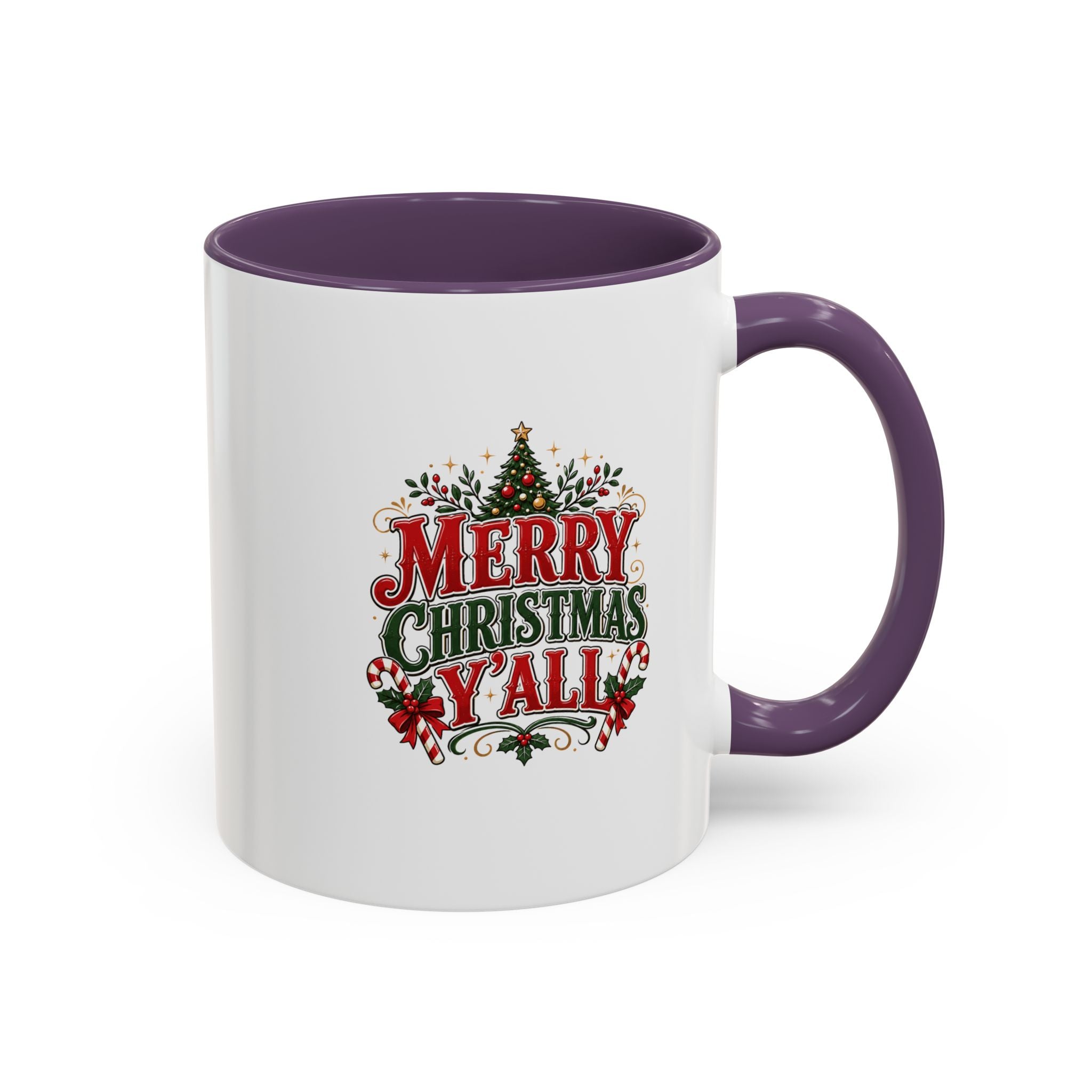 Accent Coffee Mug Merry Christmas