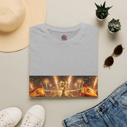 World Cup Champions T-Shirt — Spanish Football Victory Design