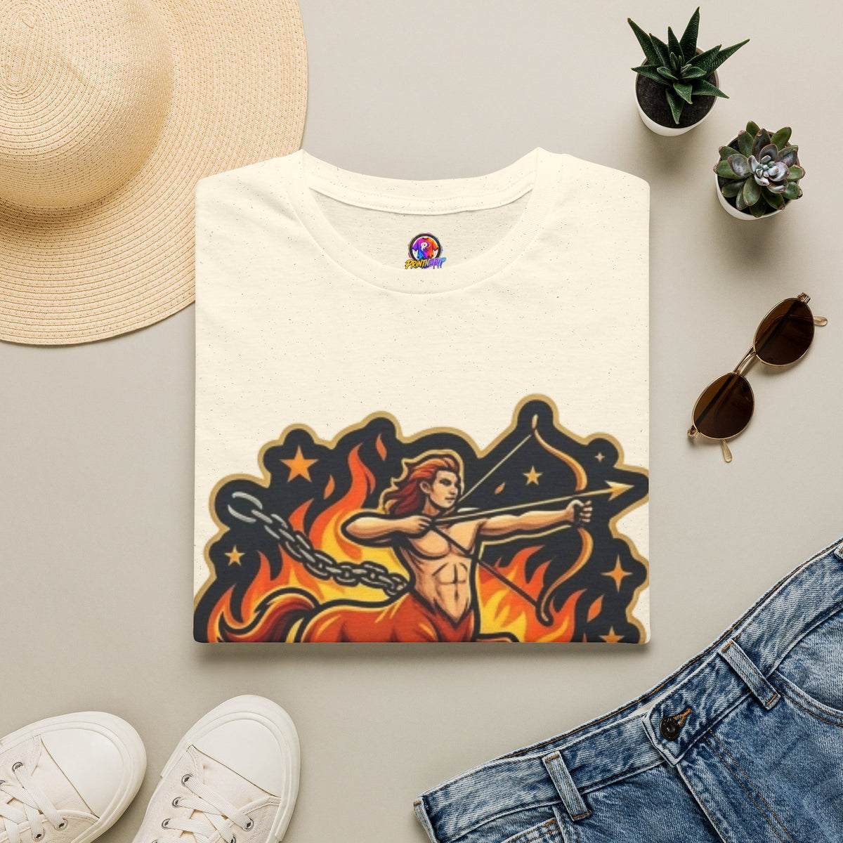 Sagittarius Archer T-Shirt — "Please Don't Tell Me What To Do" Zodiac Graphic