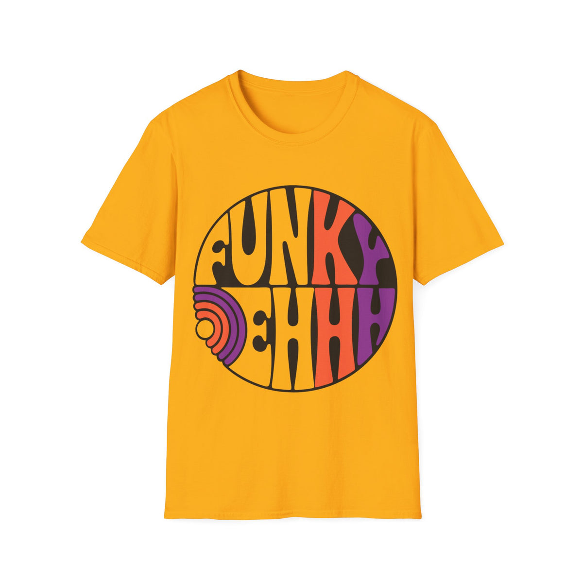 Funk Vibes Graphic T-Shirt — Retro 70s Circle Design - Trending Now - August 2026