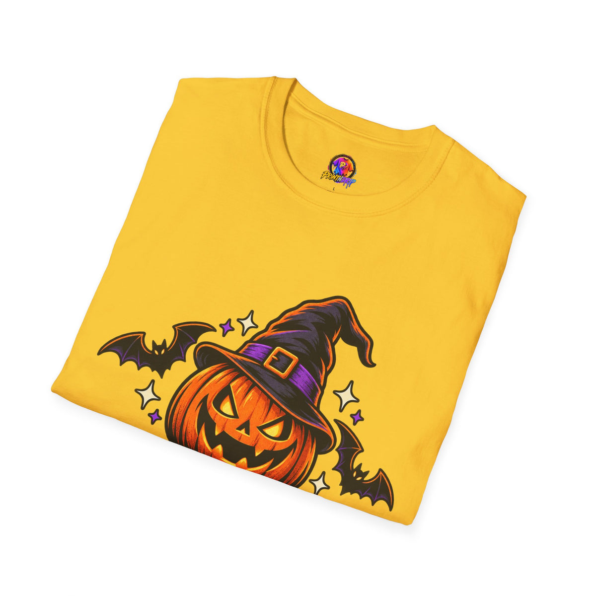 Halloween Pumpkin Tee — "Fright Night Favorite" Graphic T-Shirt