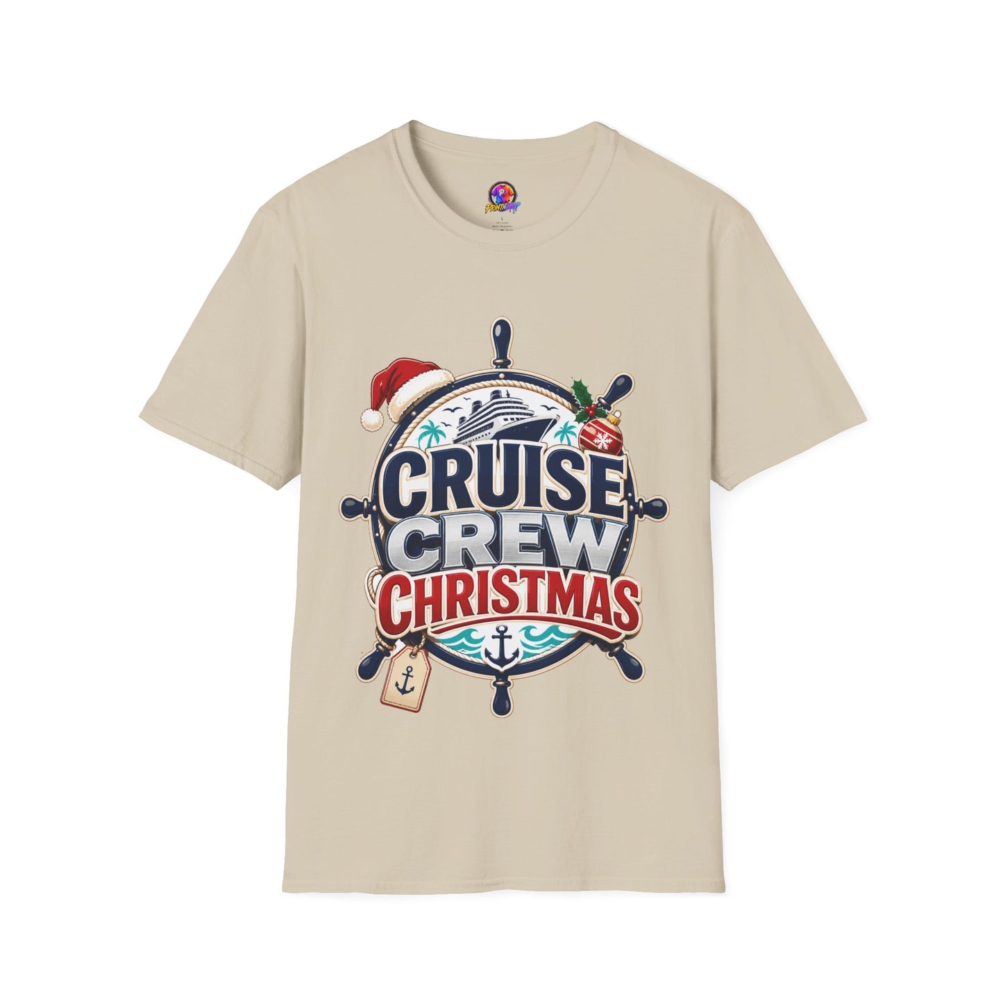 Cruise Crew Christmas T-Shirt — Holiday Cruise Vacation Tee