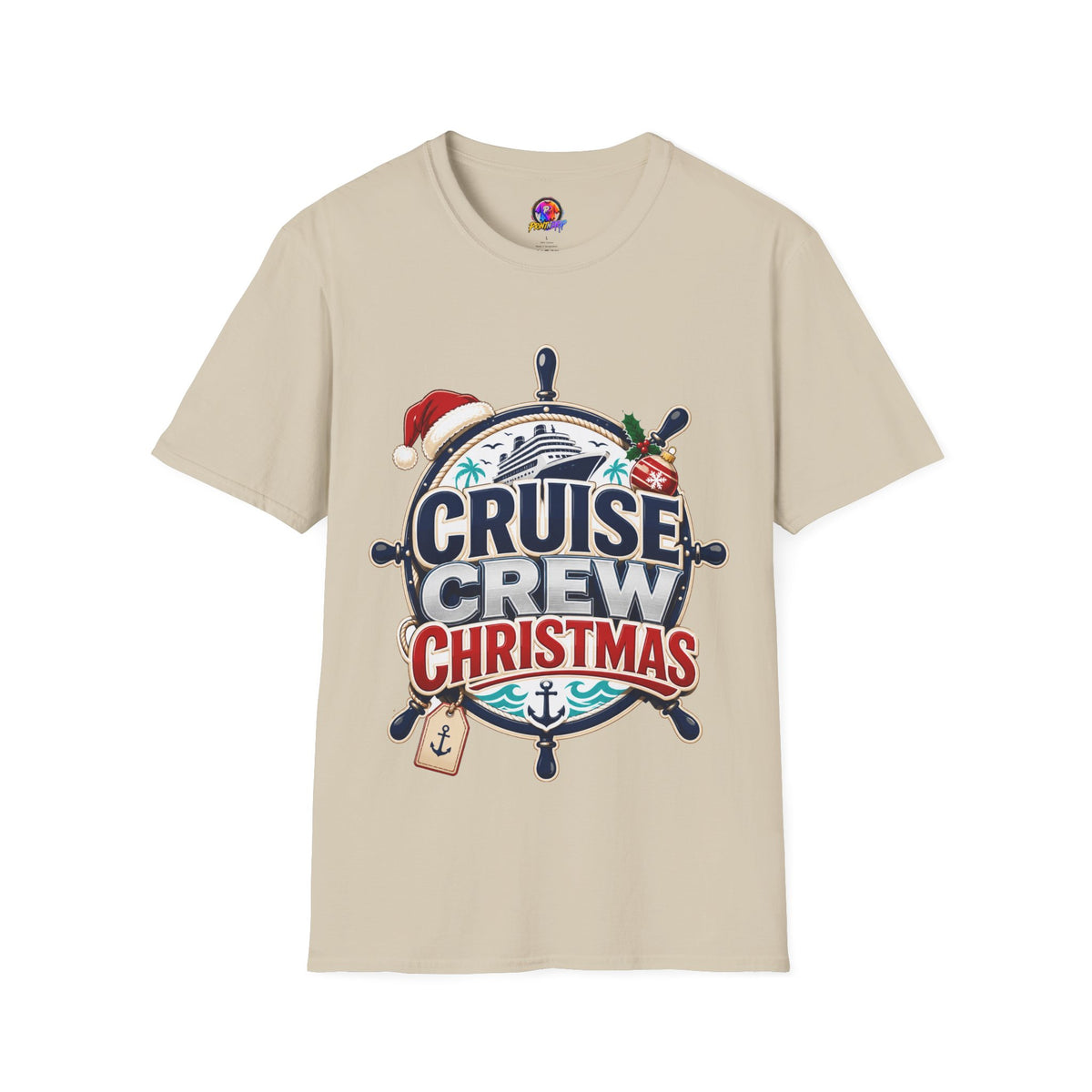 Cruise Crew Christmas T-Shirt — Holiday Cruise Vacation Tee