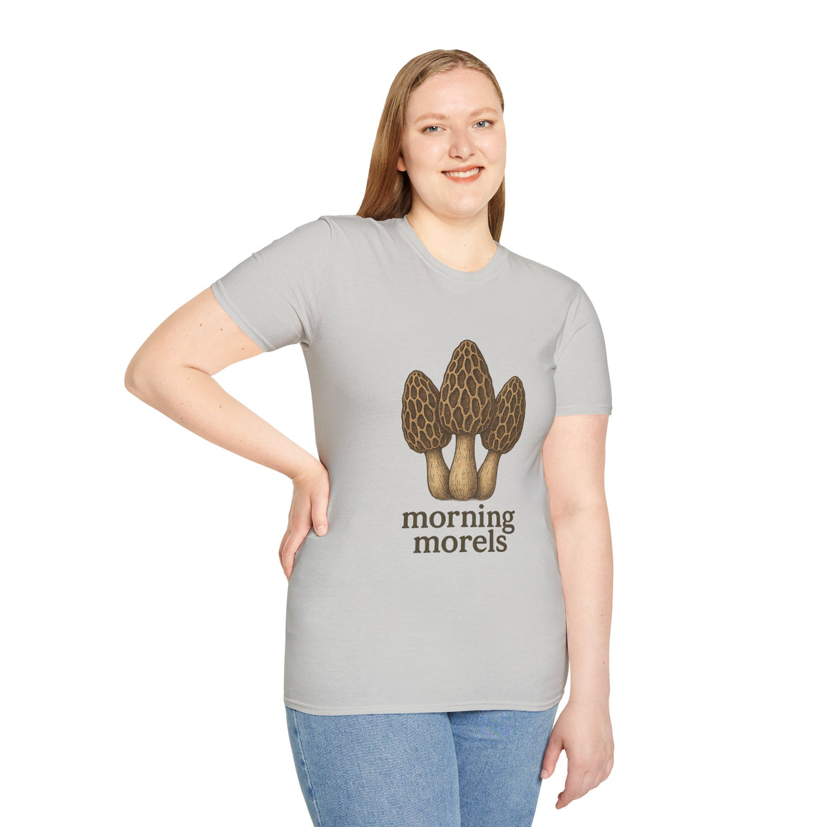 Morel Mushroom T-Shirt — Forager Graphic Tee ("Morel Hunter") - Trending Now - August 2026