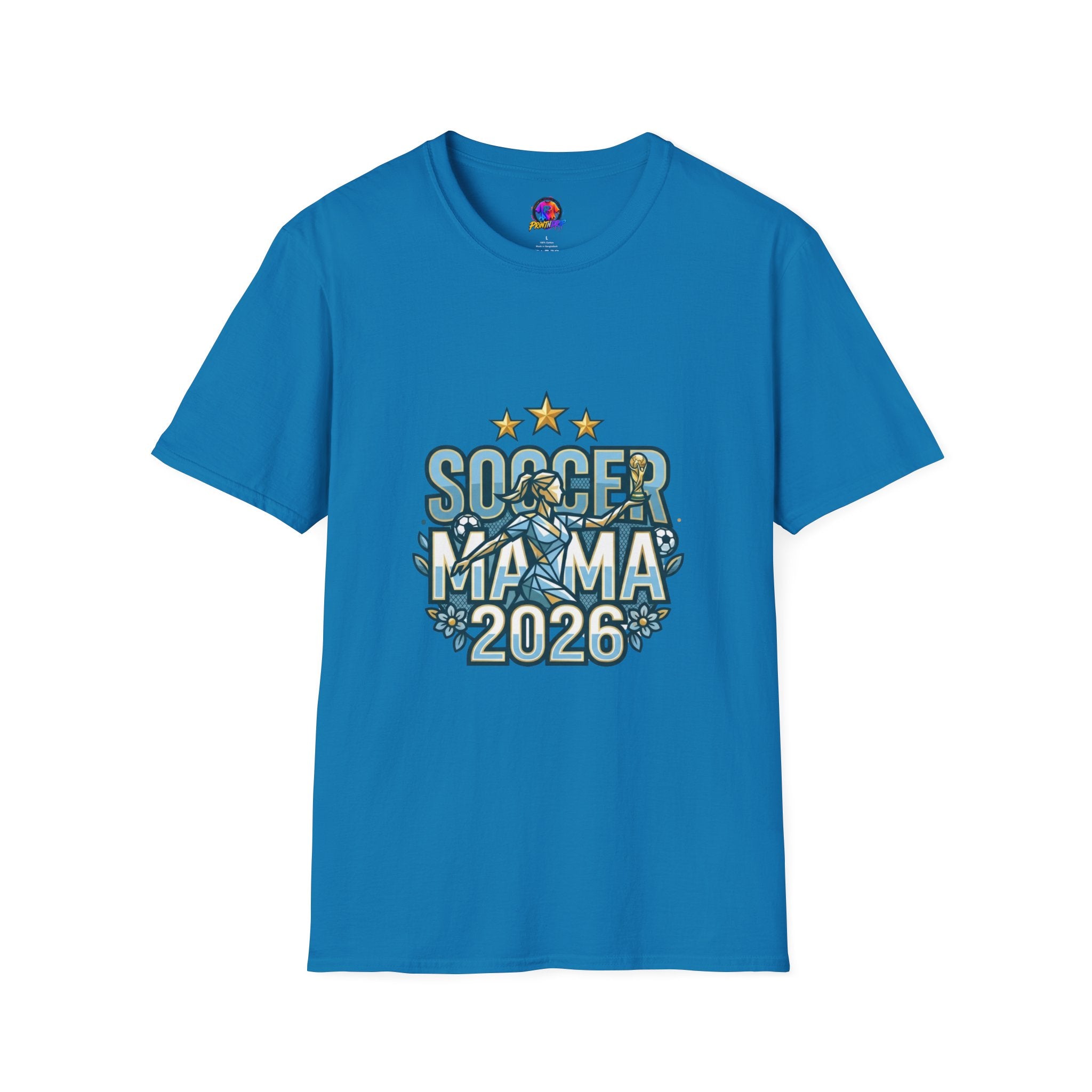 Soccer Mama 2026 T-Shirt — Women's Supporter Mom Tee