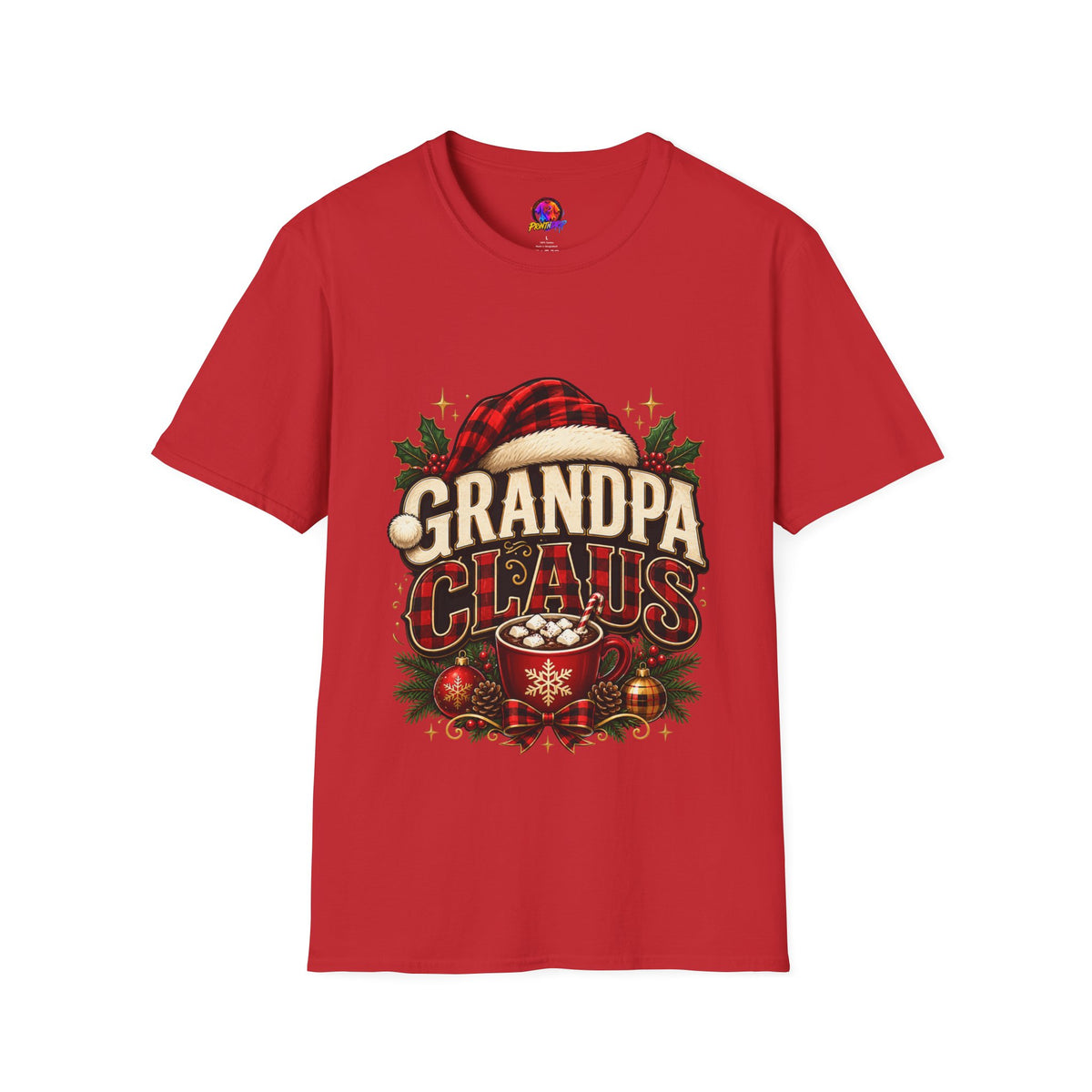 Christmas Grandpa Clause Unisex Softstyle T-Shirt