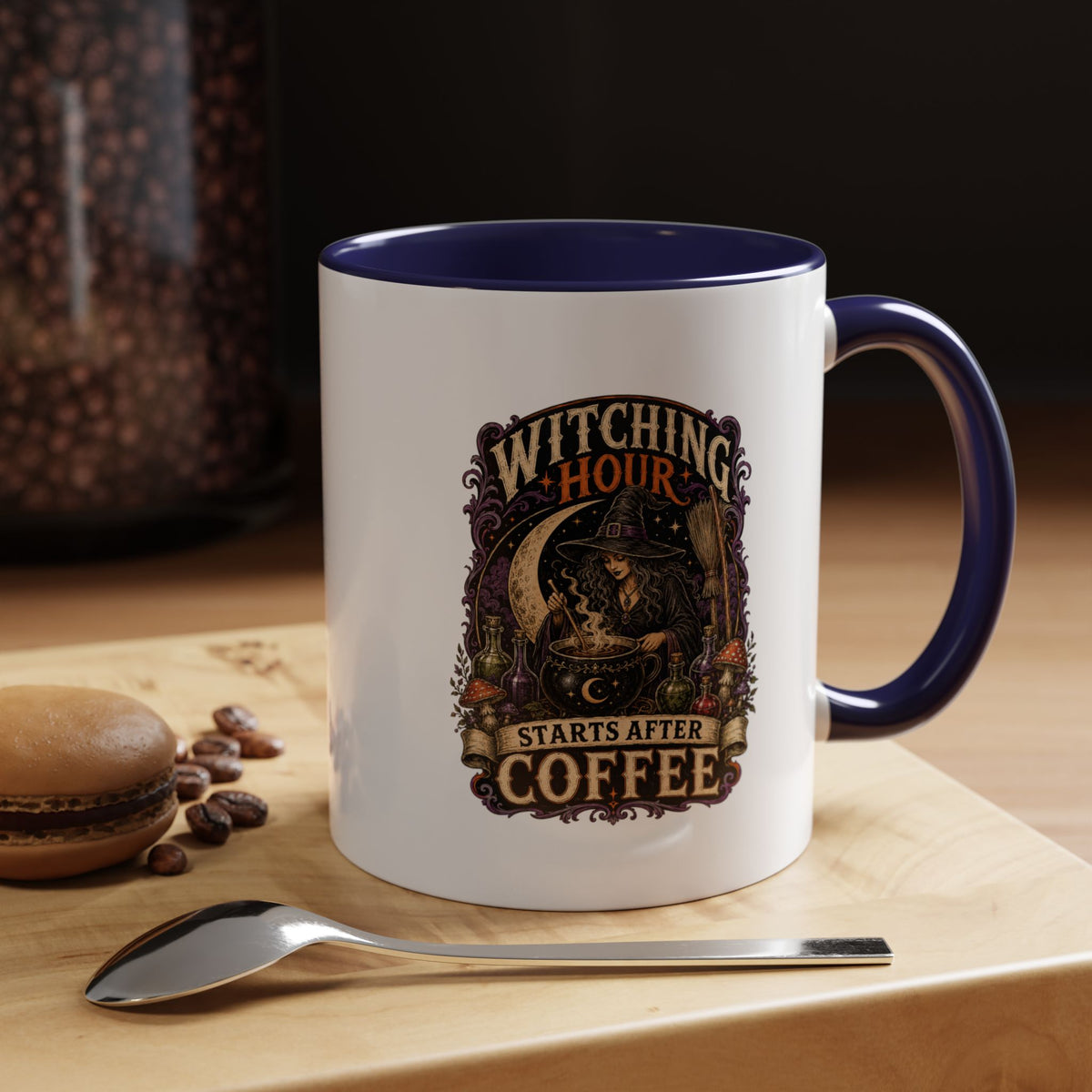 Halloween  Watching Hour Accent Coffee Mug
