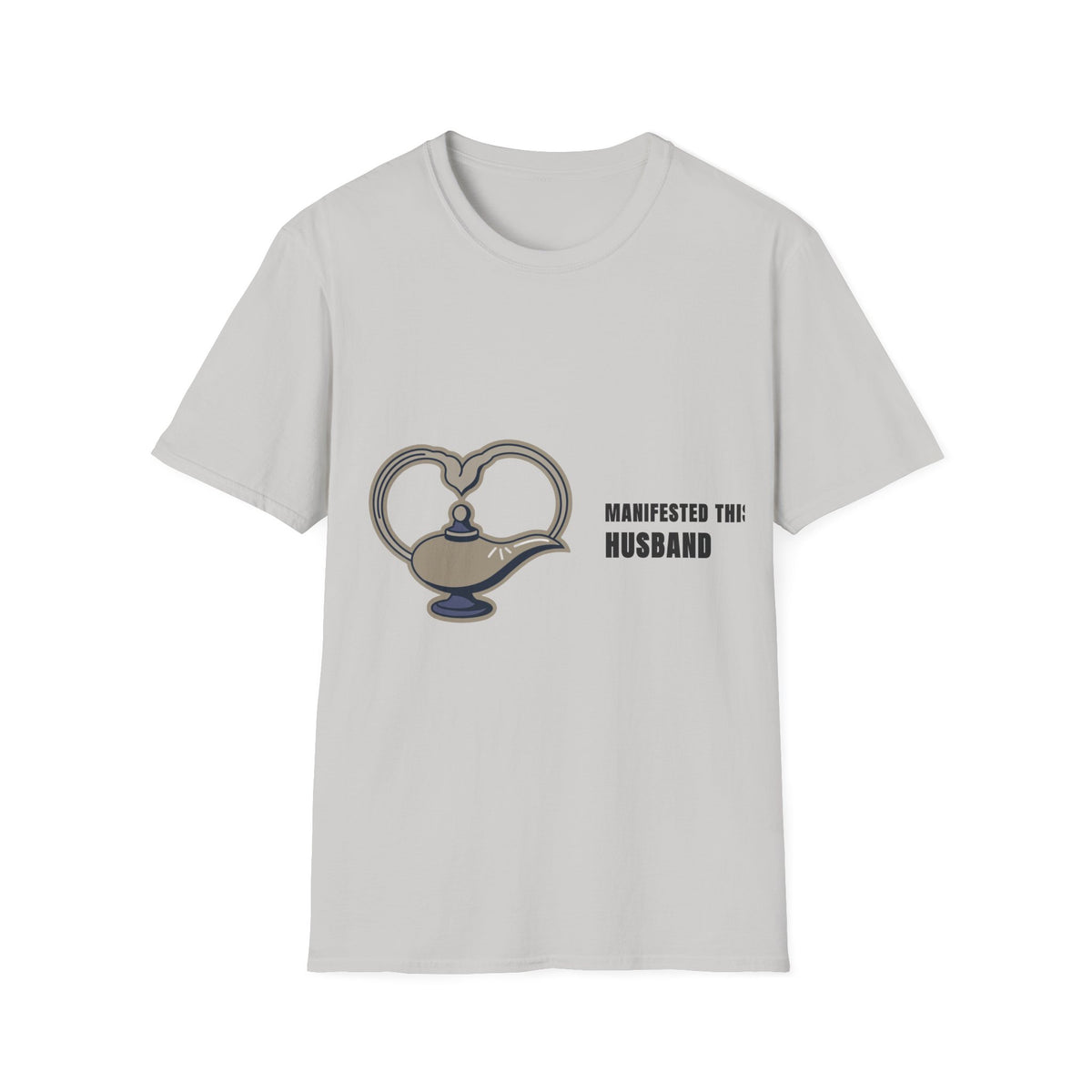 Manifesting Husband T-Shirt — Cute Genie Lamp Heart Graphic Tee - Trending Now - September 2026