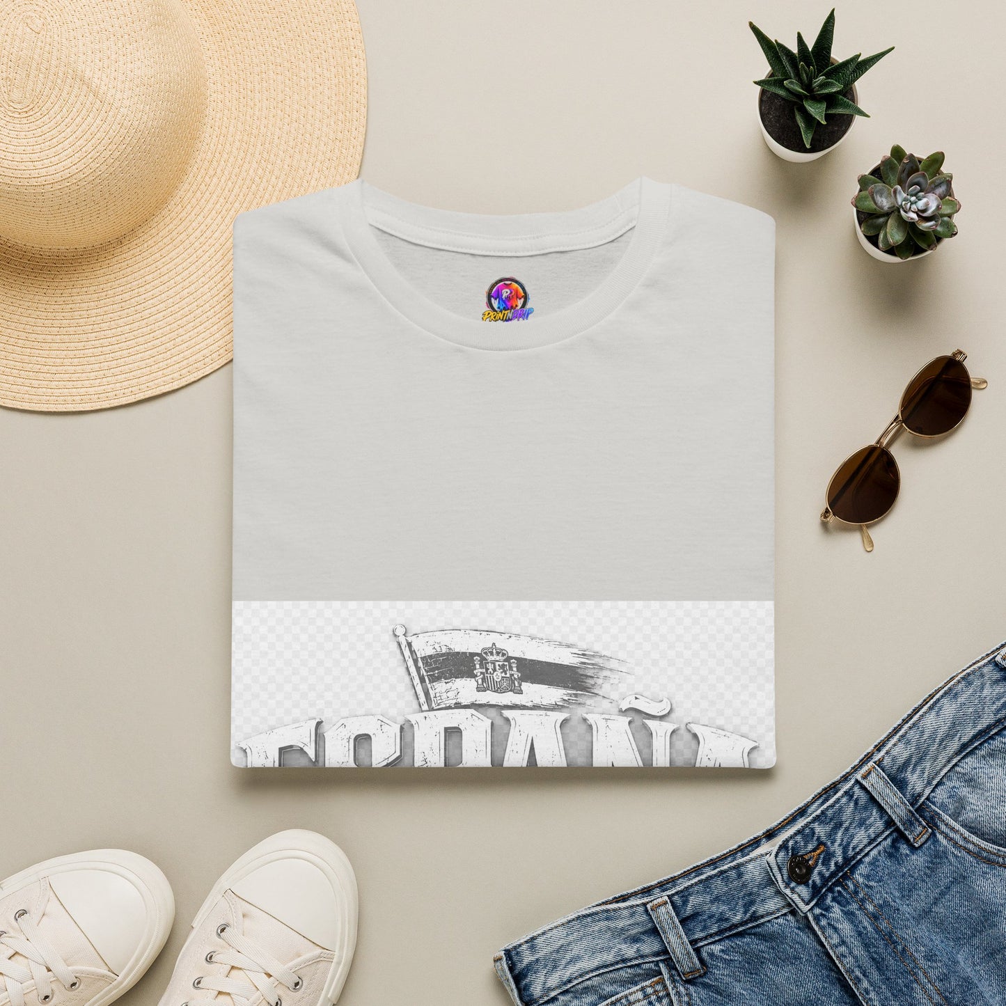 Spain Vintage T-Shirt — Retro Spanish Flag Tee