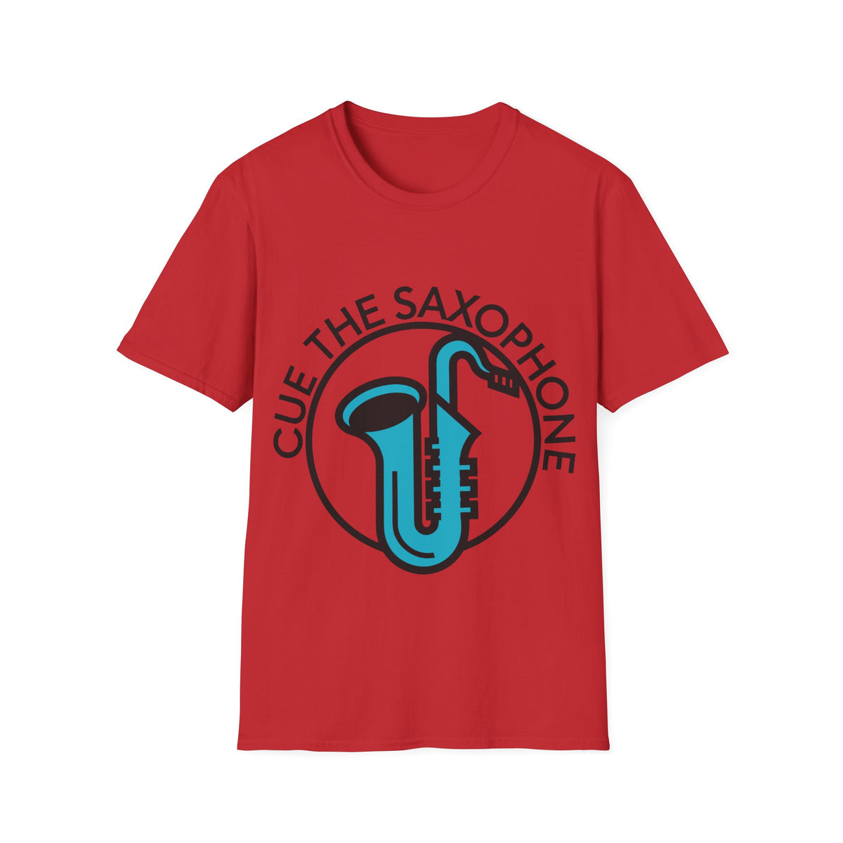 "Cue The Saxophone" Retro Jazz Graphic Tee - Trending Now - September 2026