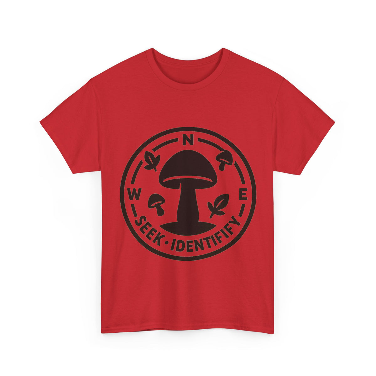Rooted in Connection Mushroom Graphic Tee - Aesthetic Nature T-Shirt - Trending Now - September 2026