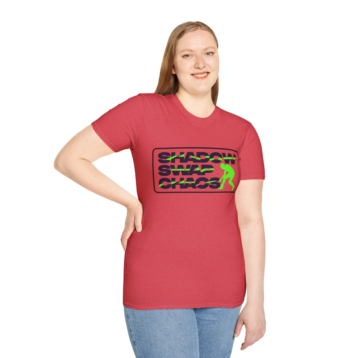 Shadow Swap Chaos T‑Shirt — Retro Neon Graphic Tee - Trending Now - August 2026