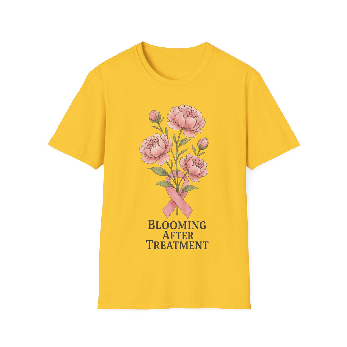 Blooming After Treatment Pink Wildflower T-Shirt, Breast Cancer Survivor Gift Tee - Trending Now - September 2026