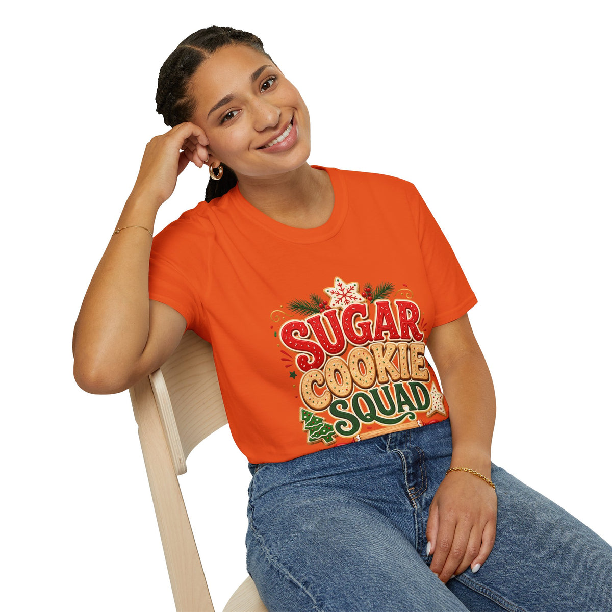 Sugar Cookie Squad T-Shirt — Festive Holiday Baking Graphic Tee