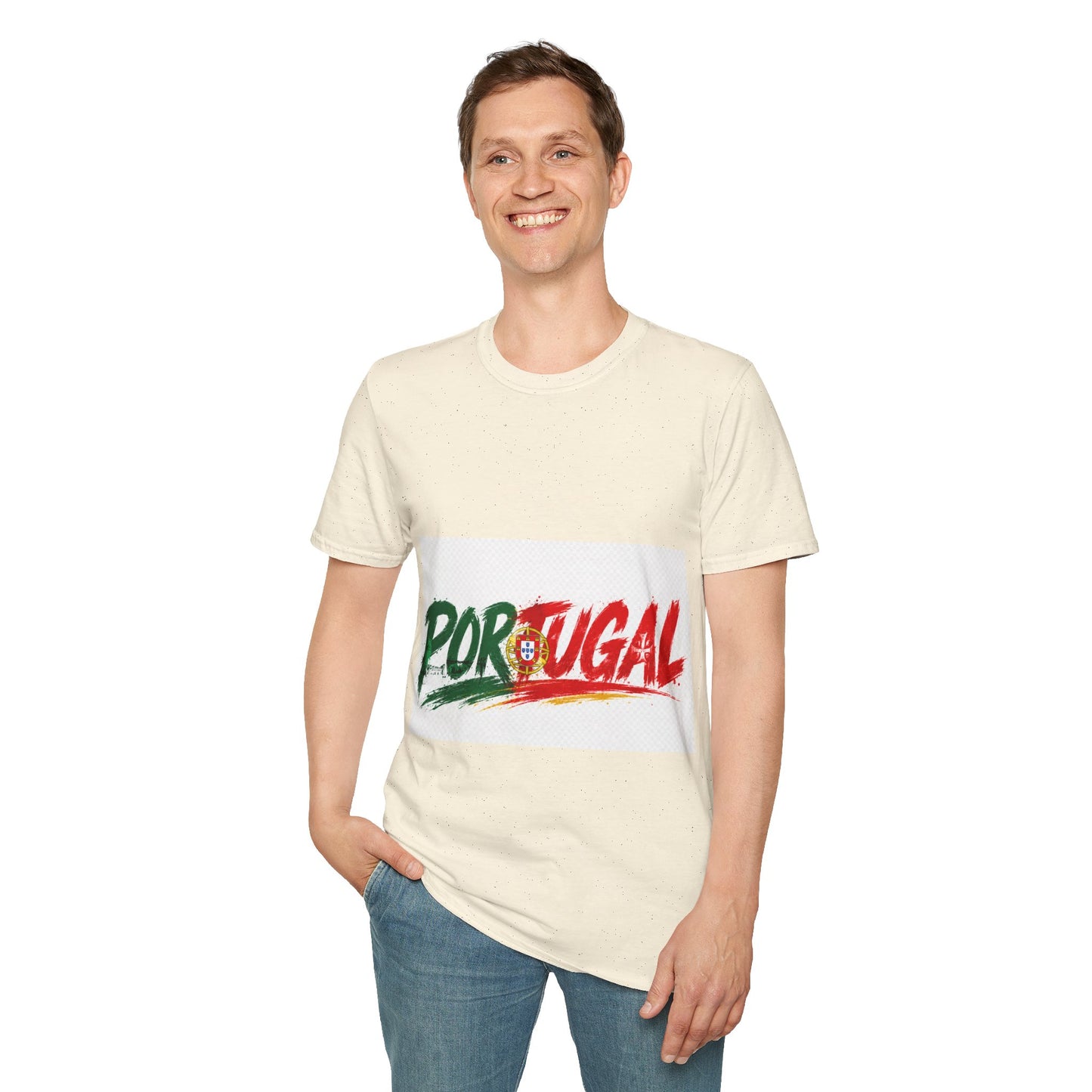 Portugal Flag Script T-Shirt — Portuguese Pride Tee
