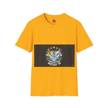 Argentina Messi  Soccer T‑Shirt — Argentina Messi 10 Fan Tee