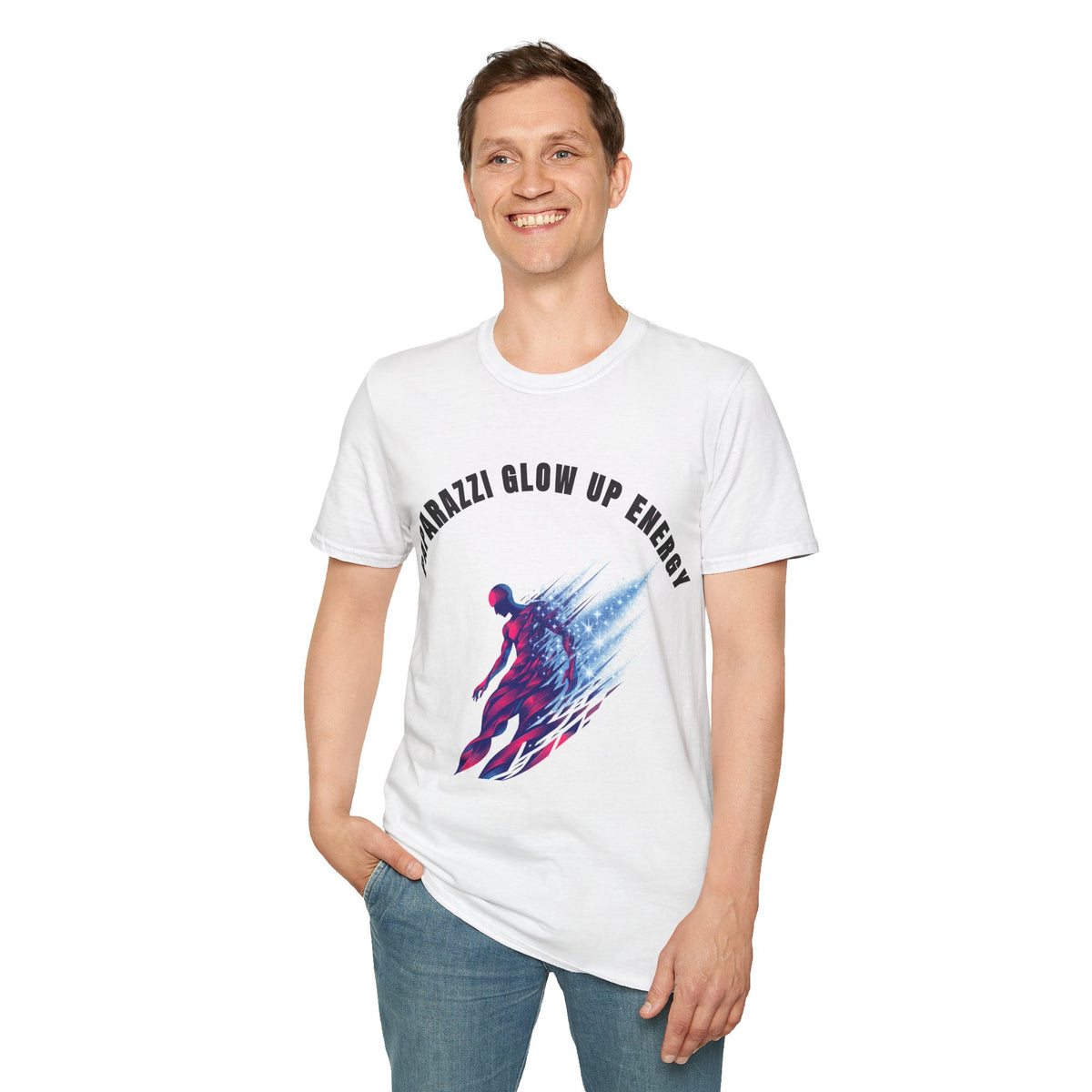 Paparazzi Glow Up Energy T-Shirt — Retro Cosmic Silhouette Tee - Trending Now - September 2026