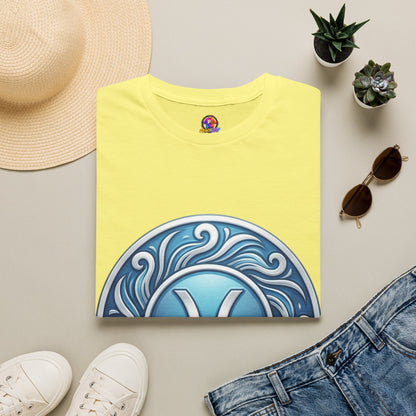 Pisces Zodiac T-Shirt – Blue Water Sign Astrology Tee