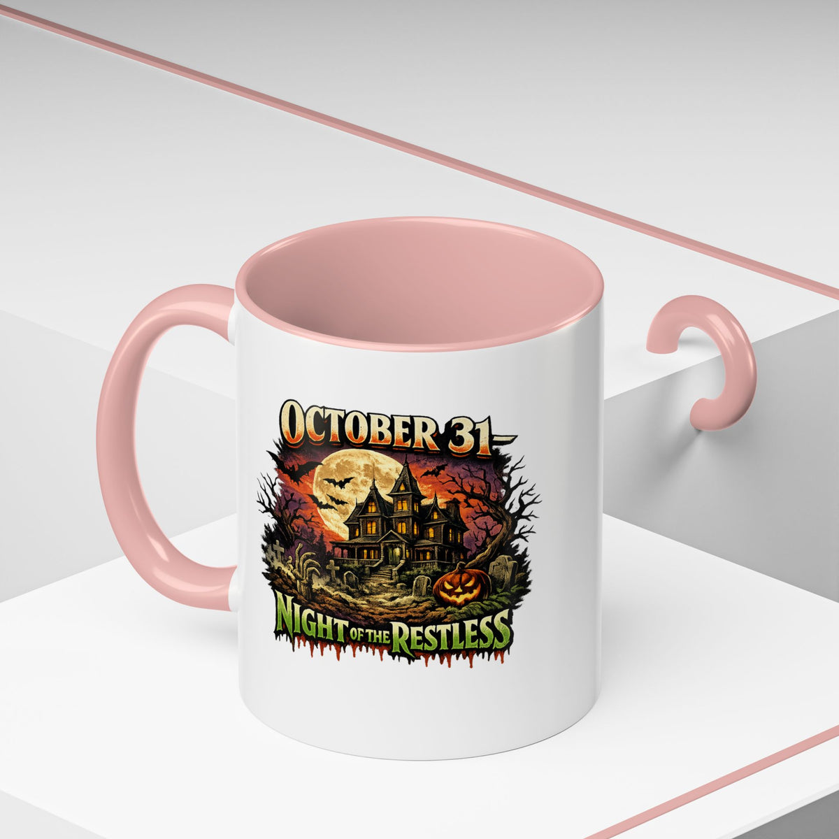 Halloween  October 31 Accent Coffee Mug