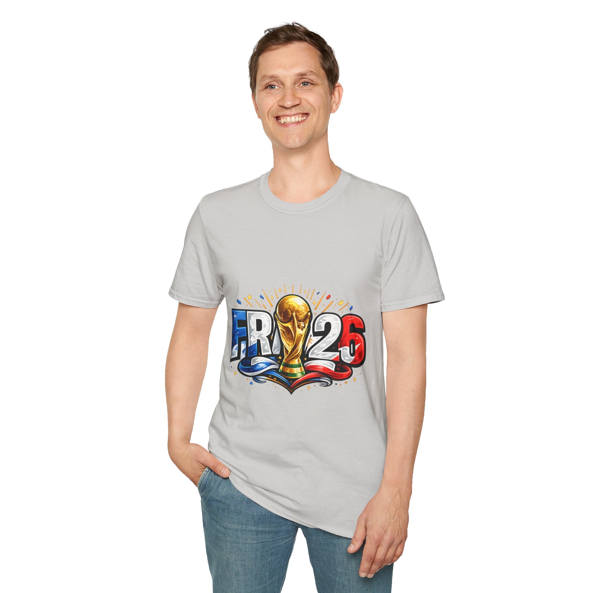 France World Cup Trophy 26 T-Shirt — Soccer Championship Fan Tee