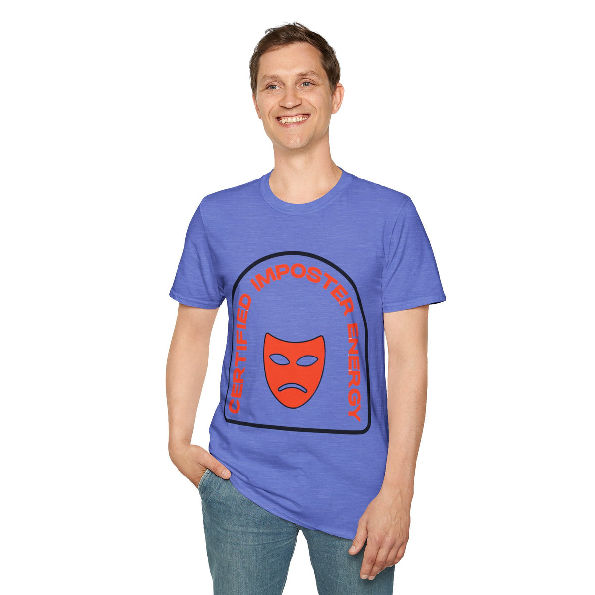 Certified Imposter Energy T-Shirt — Funny Sarcastic Graphic Tee - Trending Now - August 2026