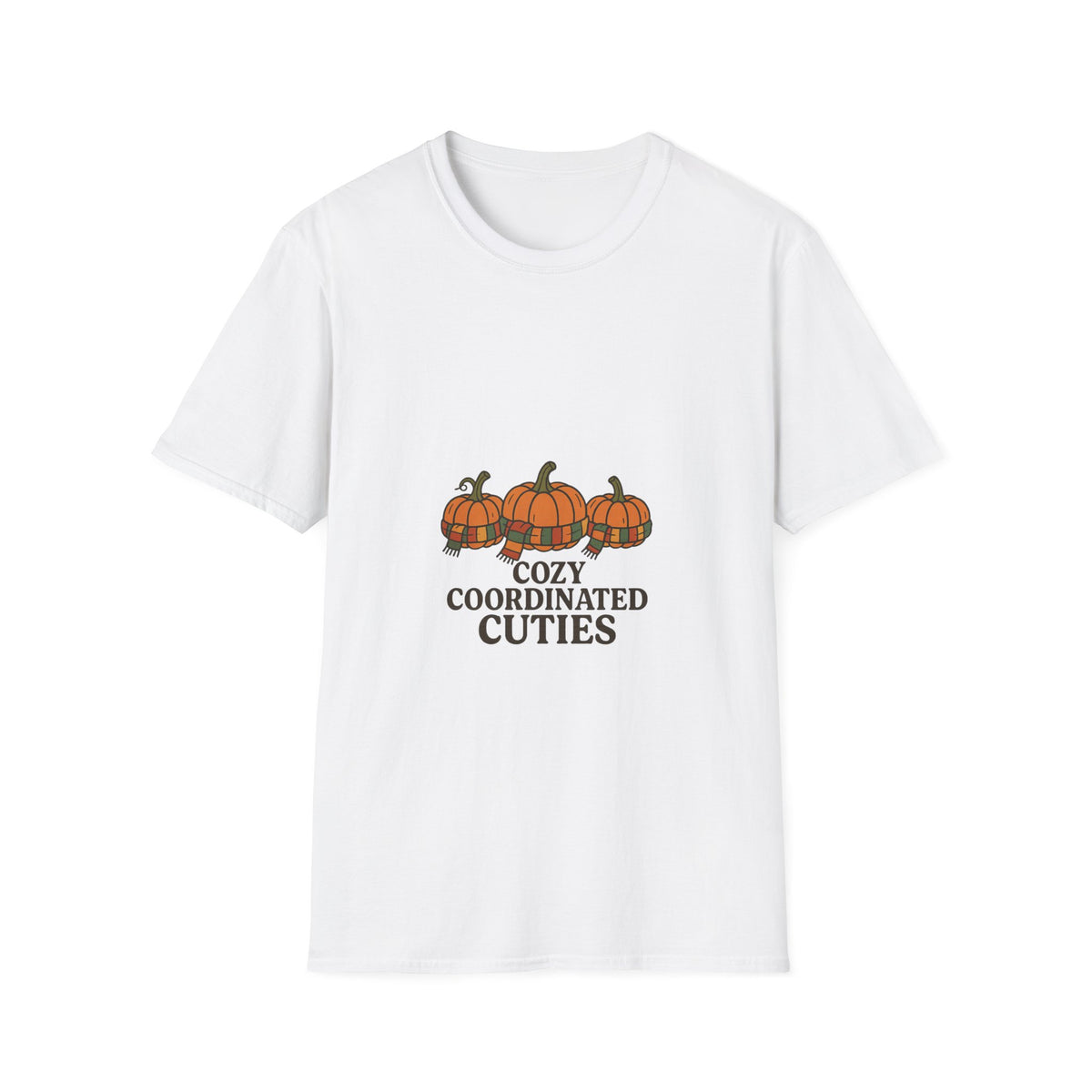 Cozy Coordinated Cuties Pumpkin T-Shirt - Trending Now - October 2026