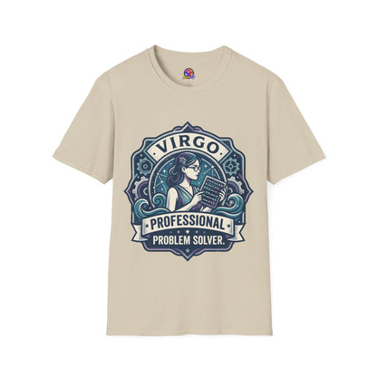 Virgo 'Professional Problem Solver' T-Shirt — Zodiac Astrology Tee for Women