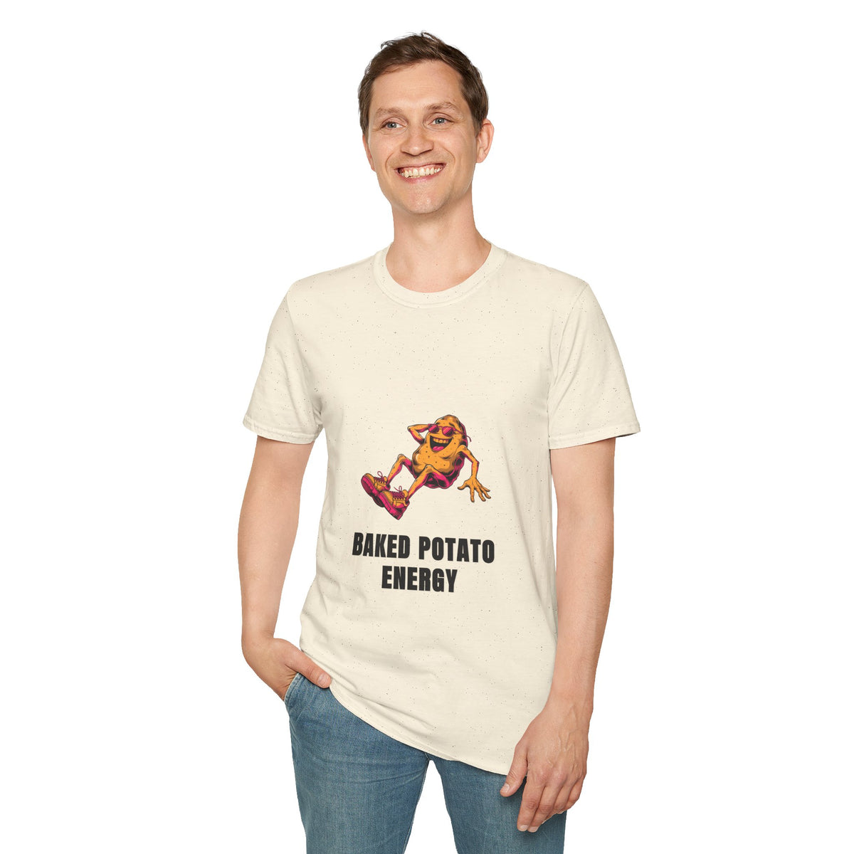 Baked Potato Energy T-Shirt — Funny Potato Graphic Tee - Trending Now - August 2026