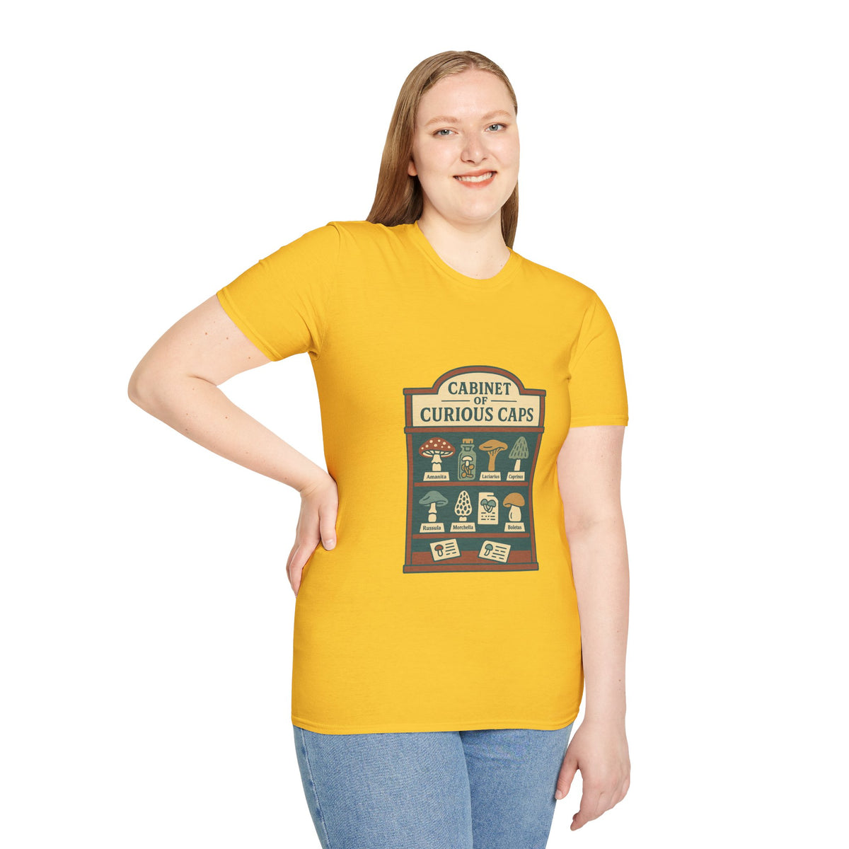 T-Shirt — Cabinet of Curious Caps Vintage Apothecary Graphic Tee - Trending Now - October 2026