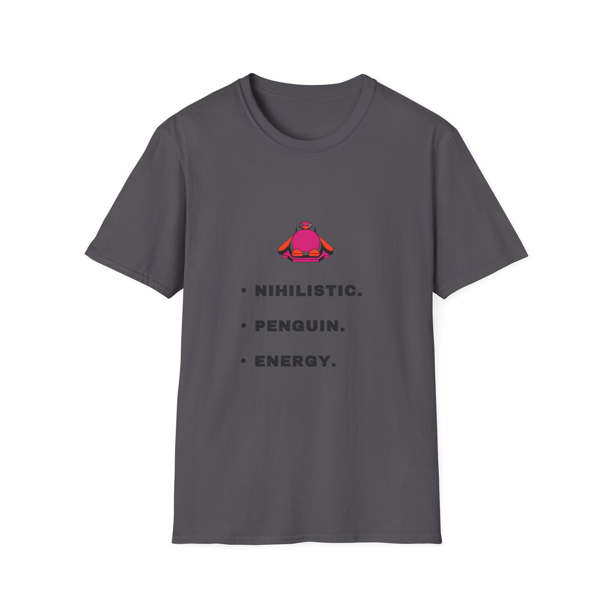 Nihilistic Penguin T-Shirt — Cute Minimalist Graphic Tee - Trending Now - September 2026