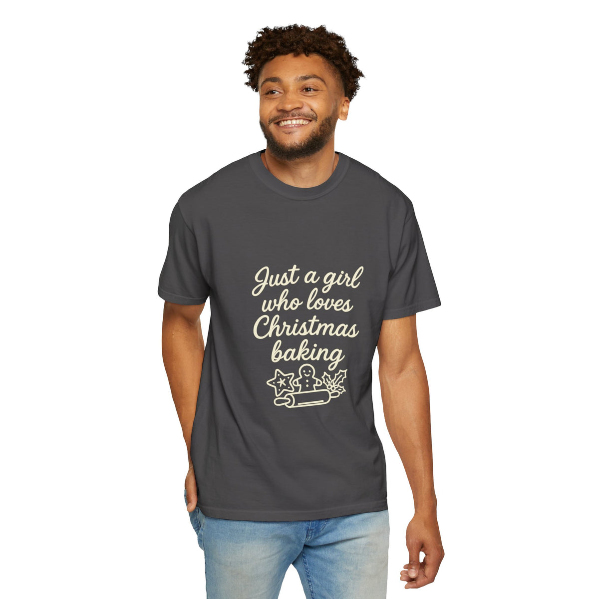 Christmas Baking T-Shirt — "Just a Girl Who Loves Christmas Baking" Holiday Tee- Trending Now - October 2026