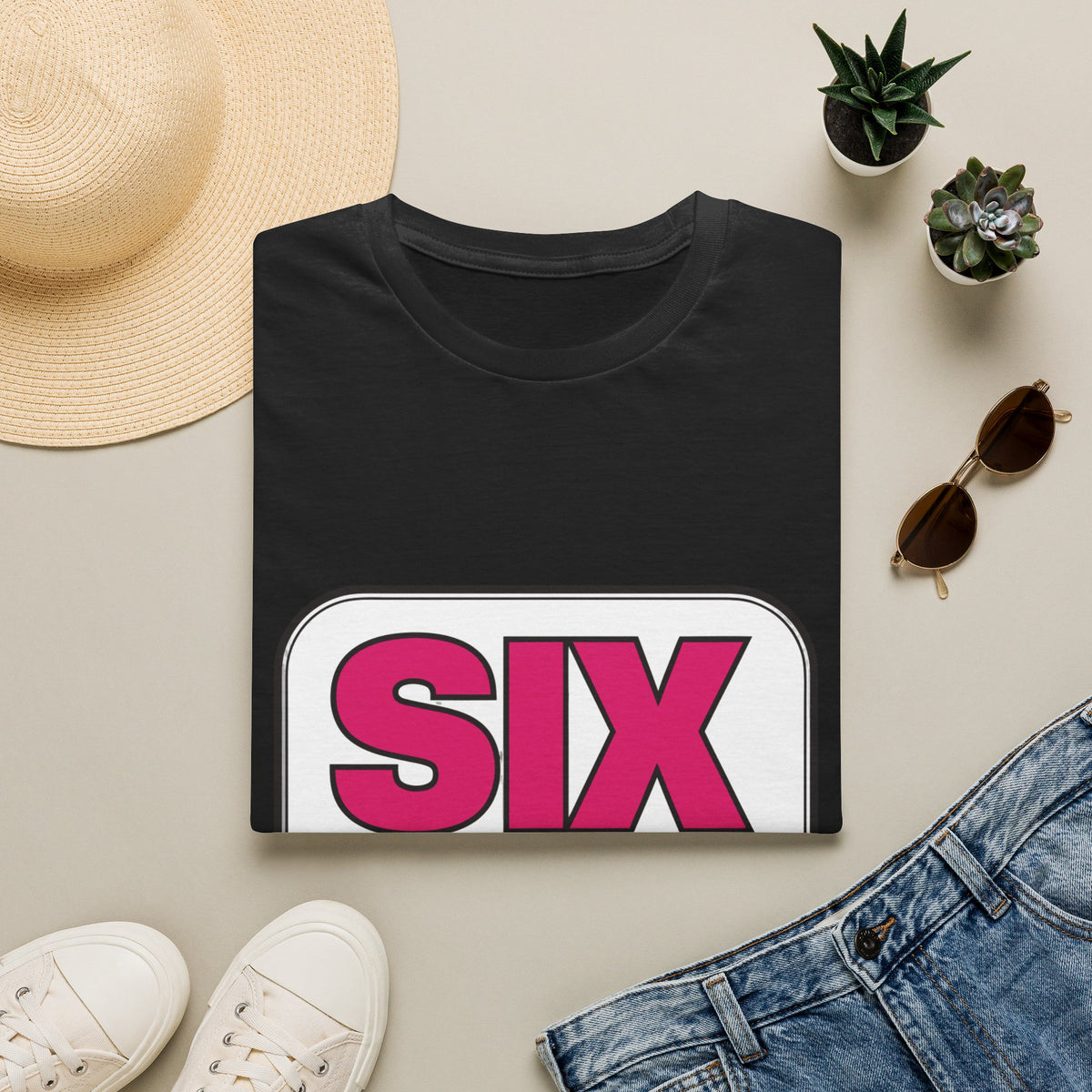"Six Seven Energy" Bold Pink Typography Graphic Tee - Trending Now - September 2026