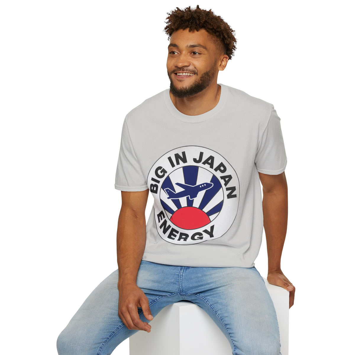 T‑Shirt — "Big in Japan Energy" Retro Airplane Graphic Tee - Trending Now - August 2026