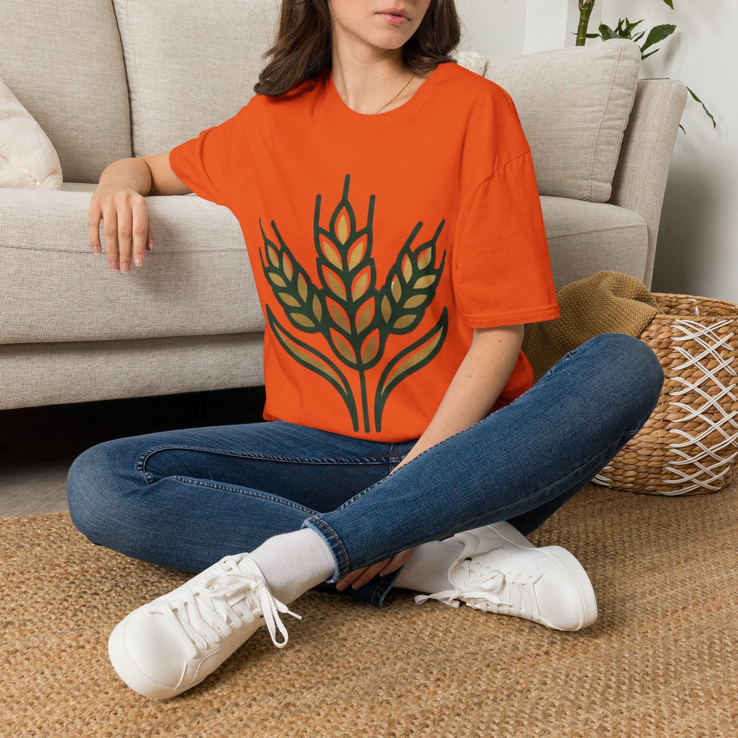Wheat Field Graphic T-Shirt — Rustic Harvest Farmwear