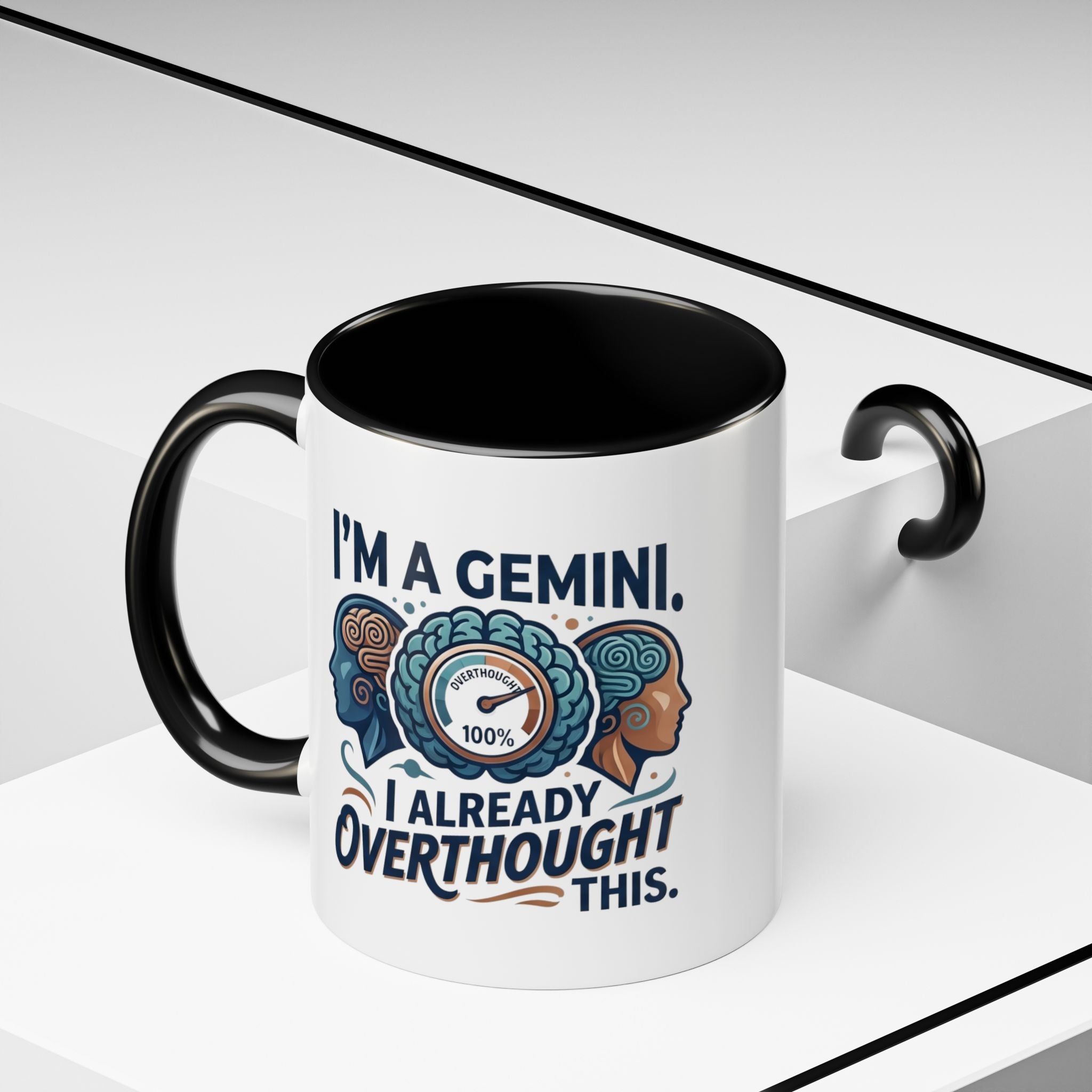 I'm a Gemini Coffee Mug — I Already Overthought This Zodiac Mug (11/15oz)